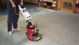 Steam Cleaning A Grey Carpet